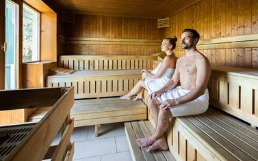Sauna im Wellnesshotel Molzbachhof